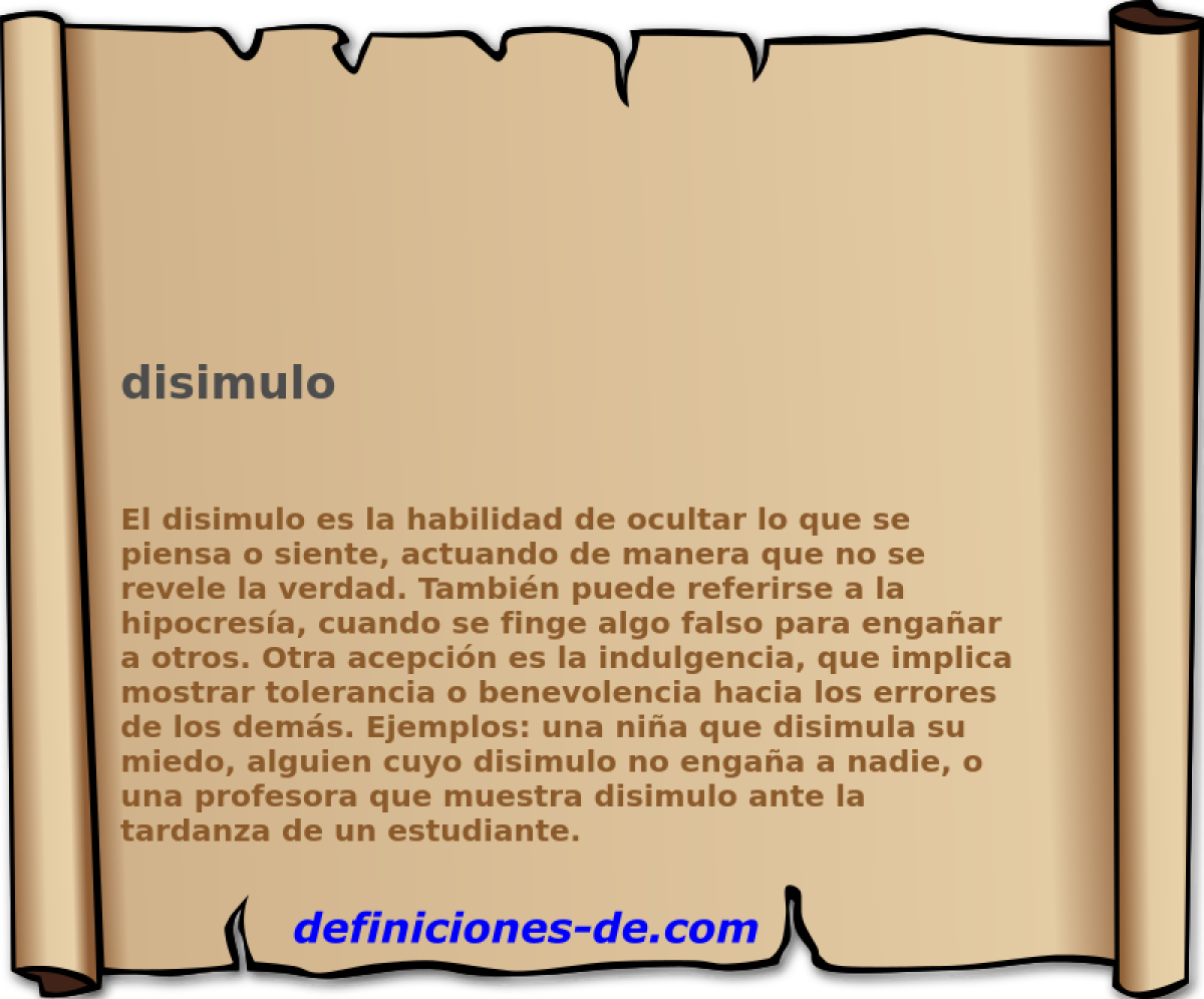 disimulo 