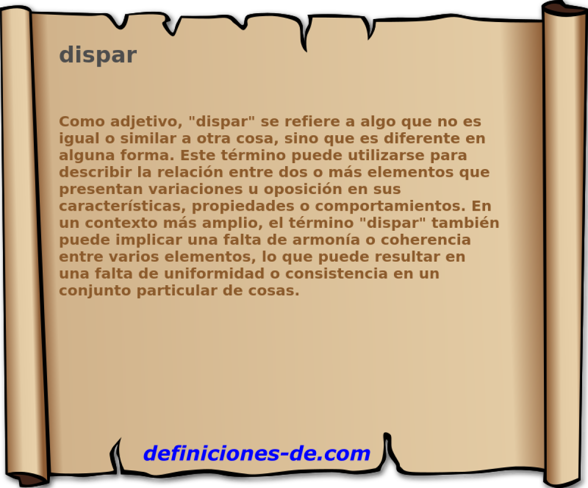 dispar 