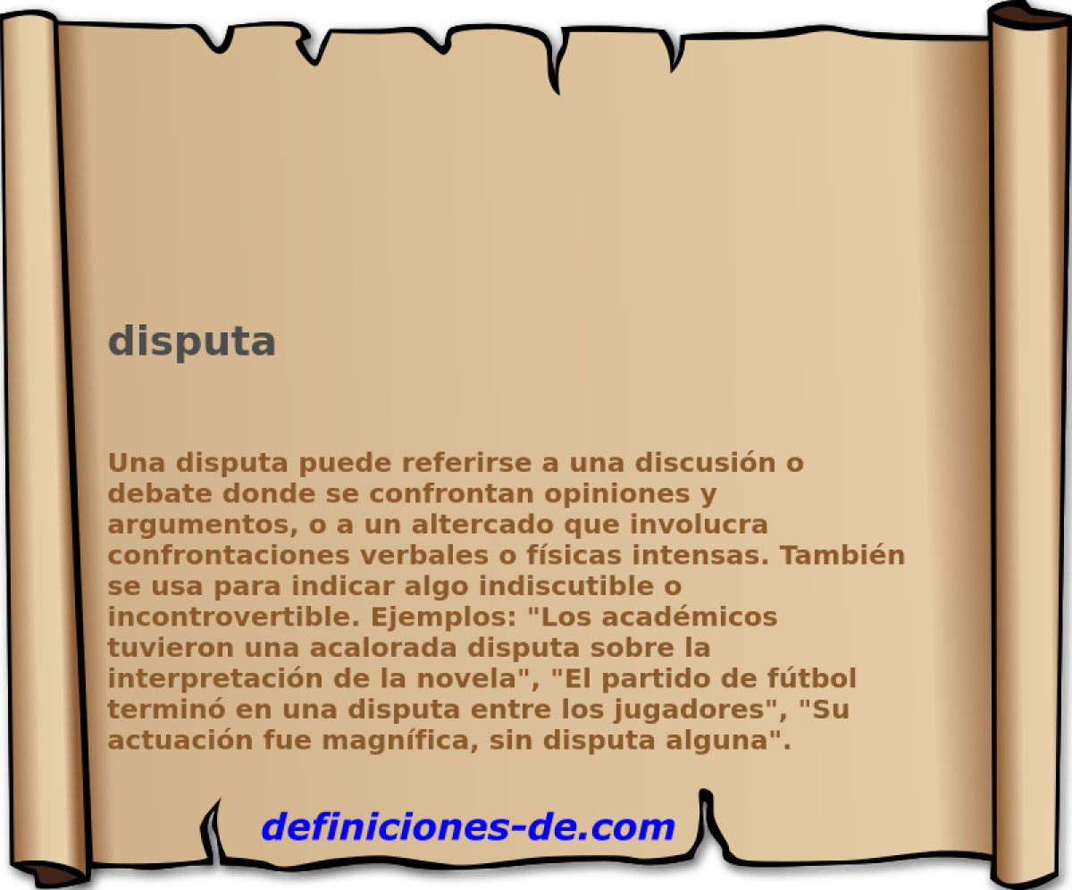 disputa 