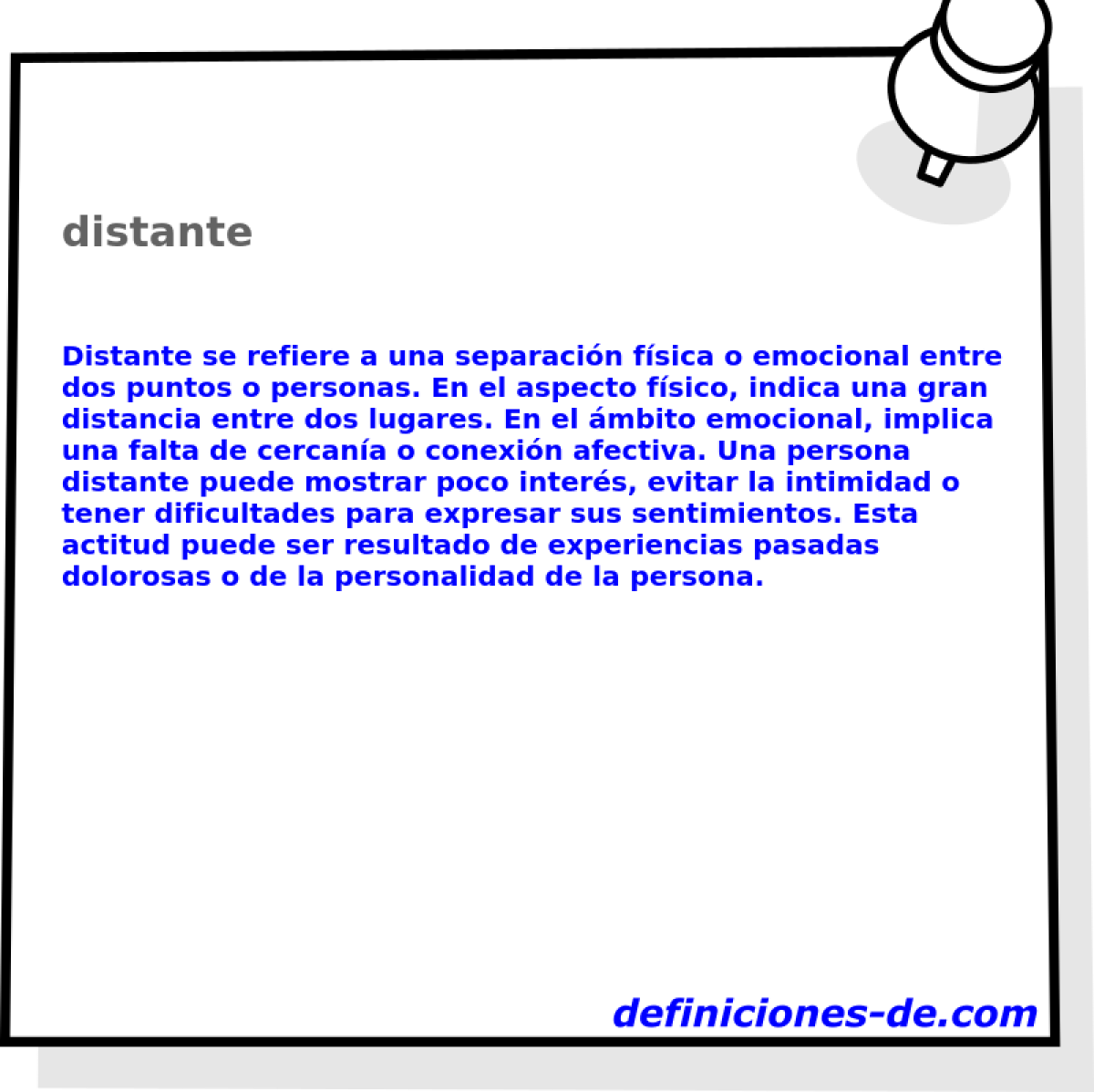 distante 