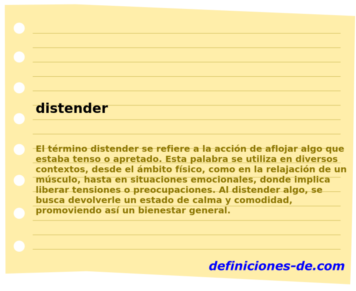 distender 