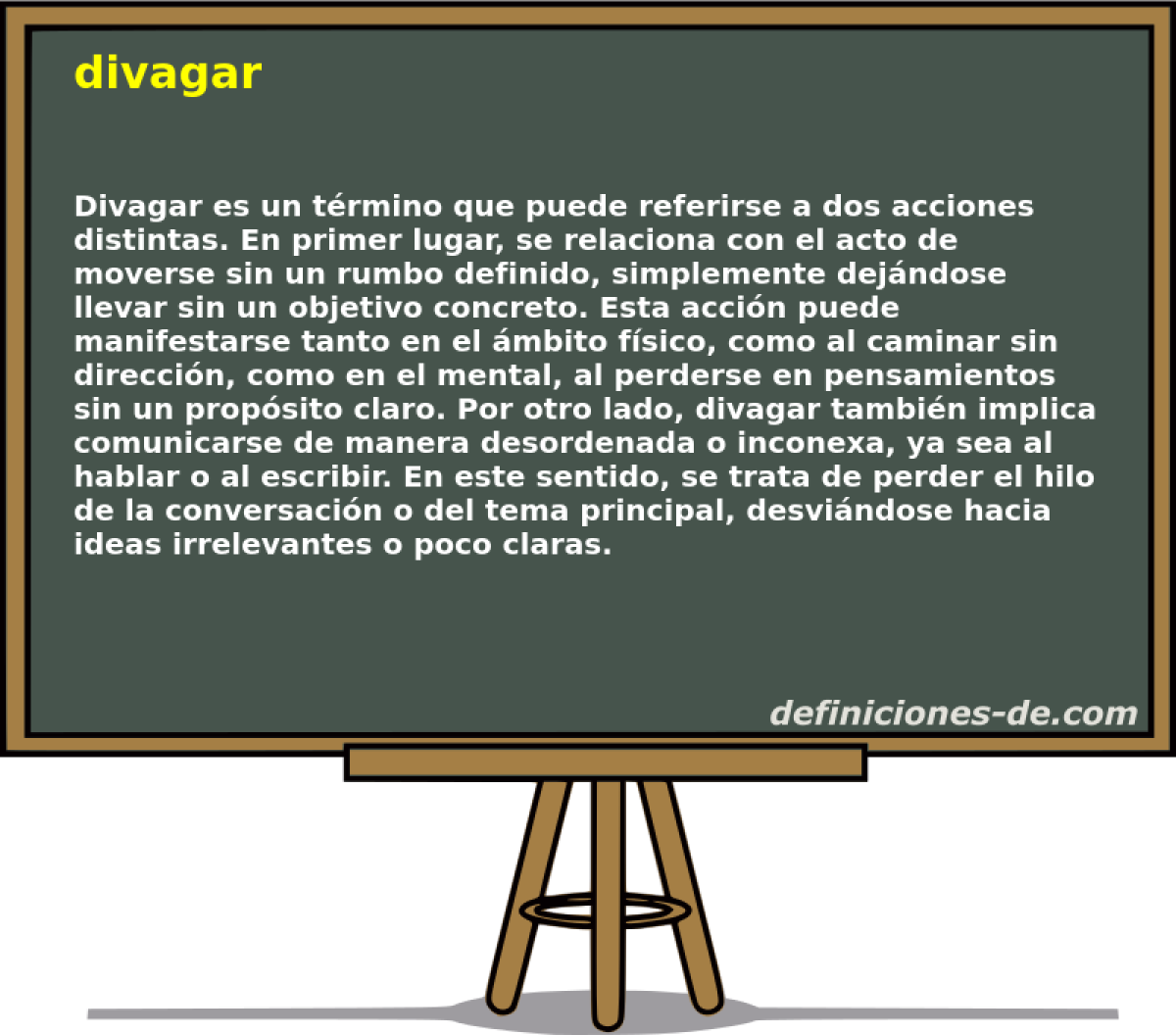 divagar 