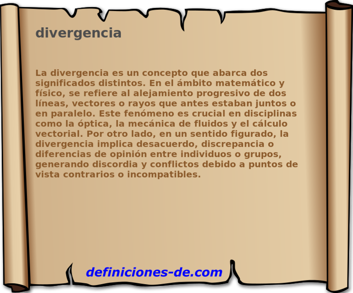 divergencia 