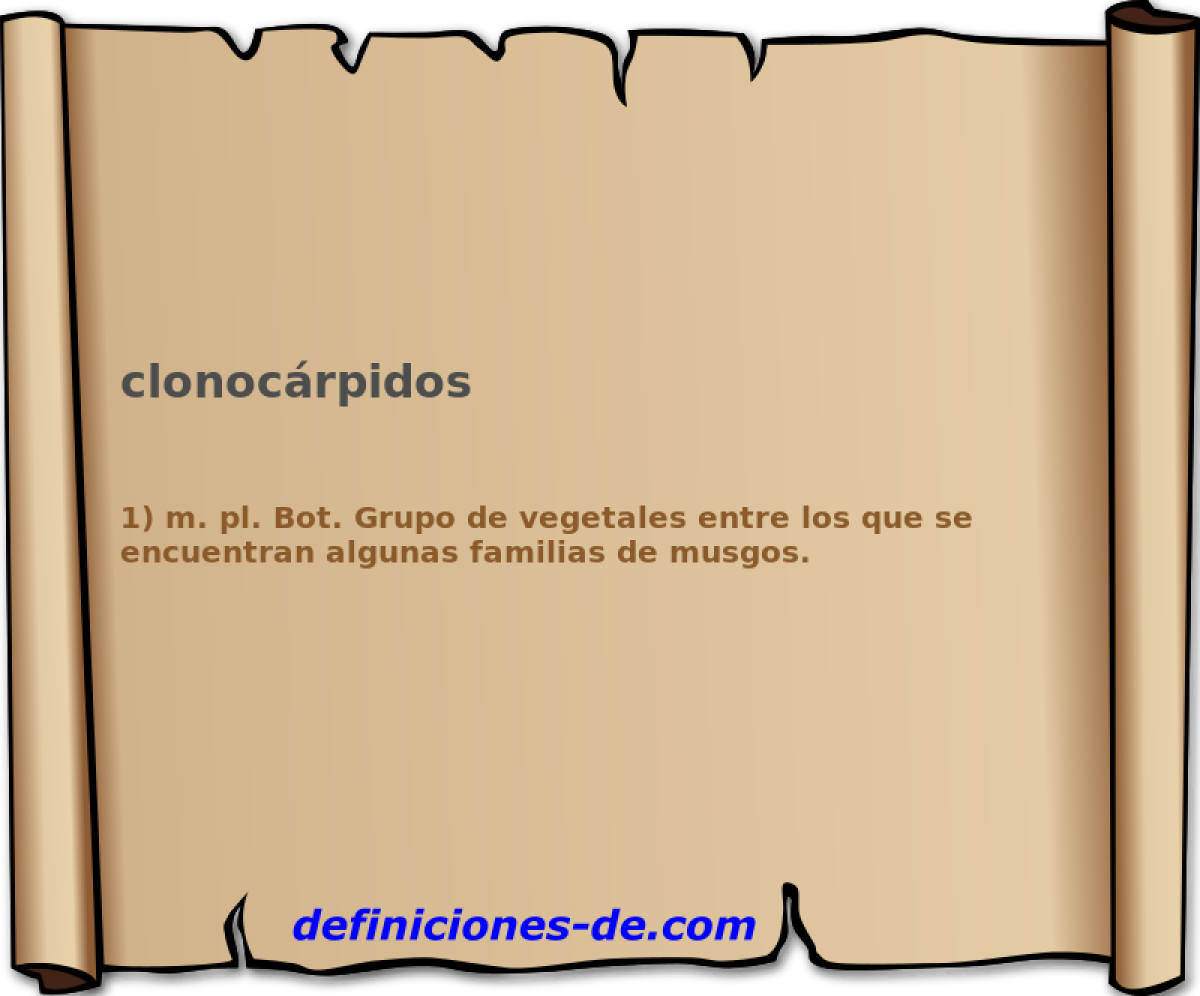 clonocrpidos 