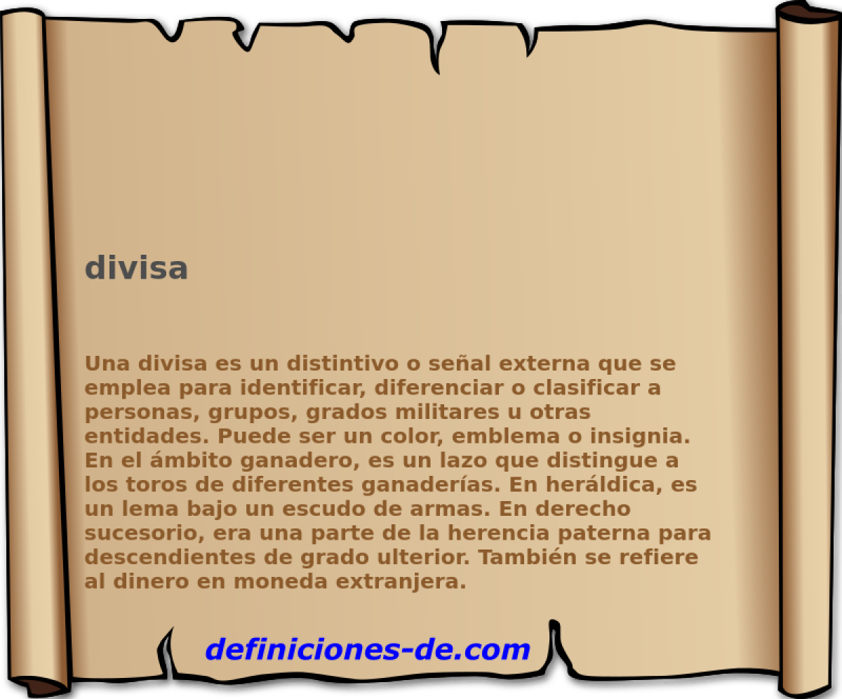 divisa 