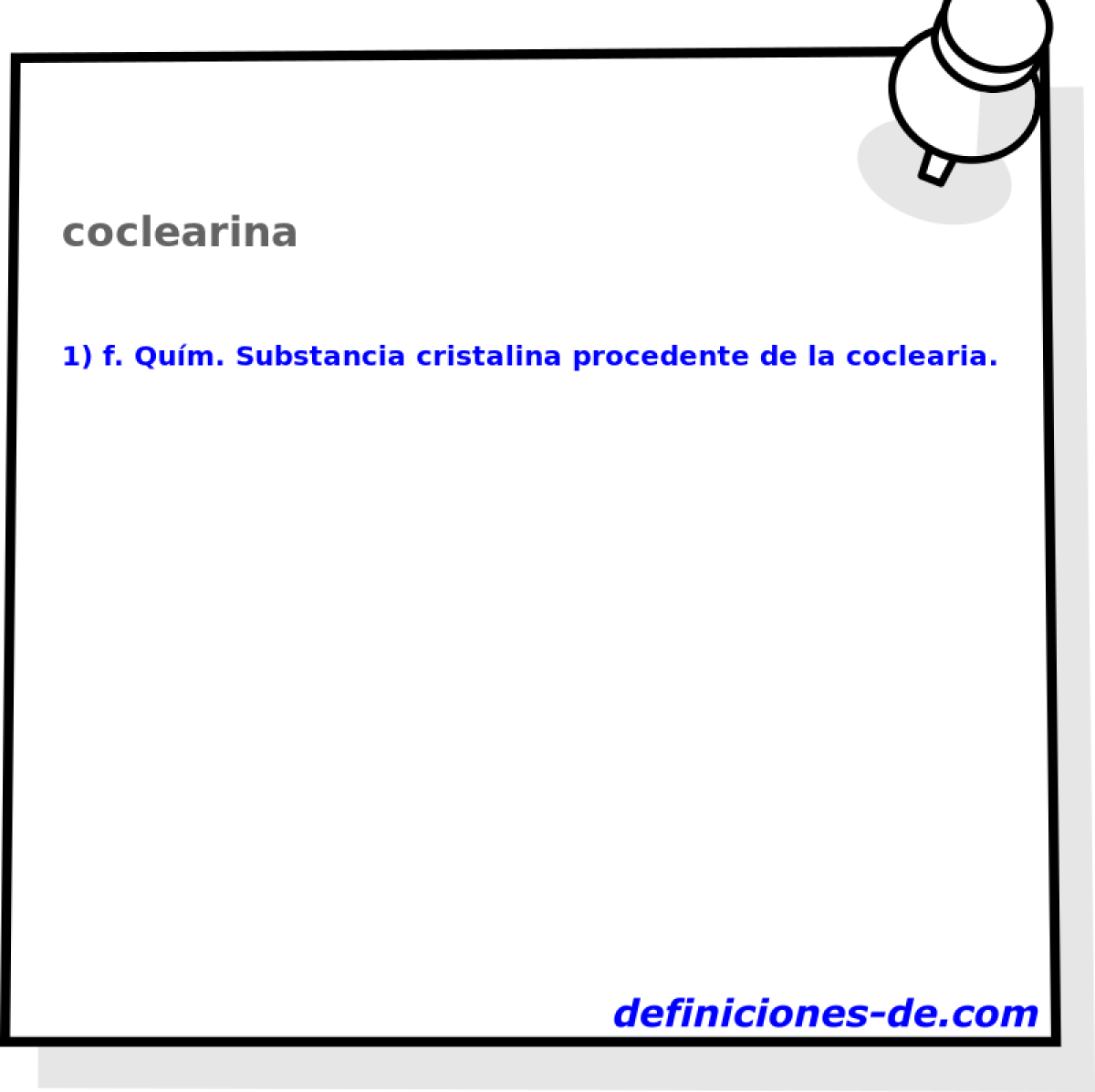 coclearina 