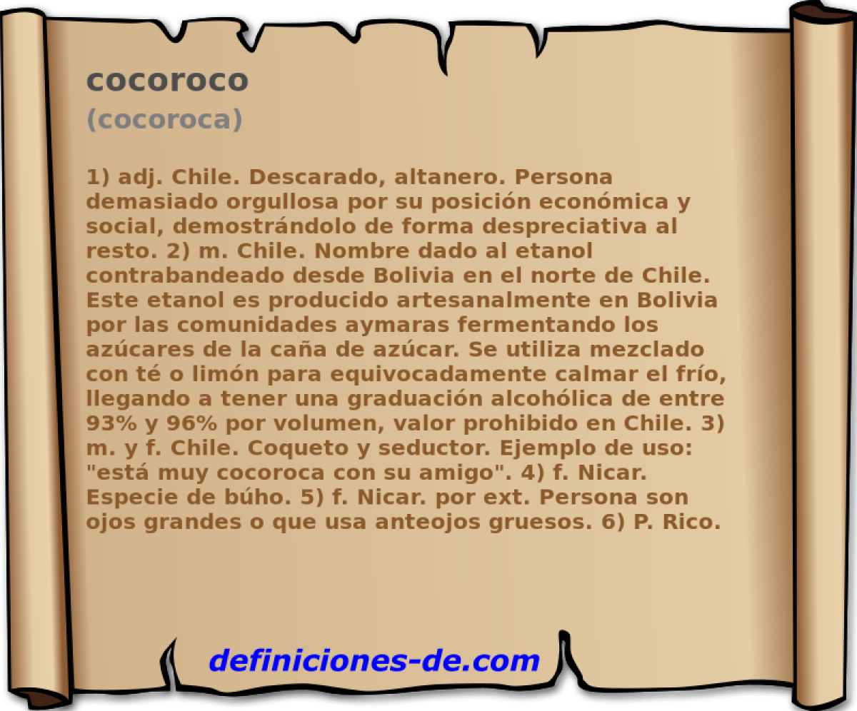 cocoroco (cocoroca)