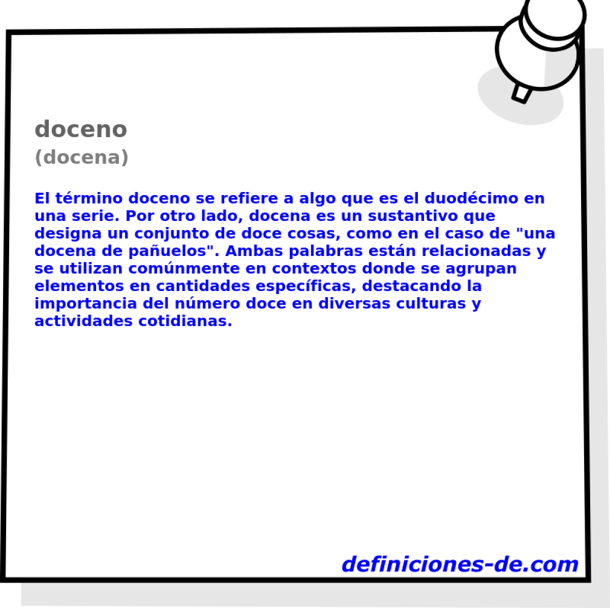 doceno (docena)