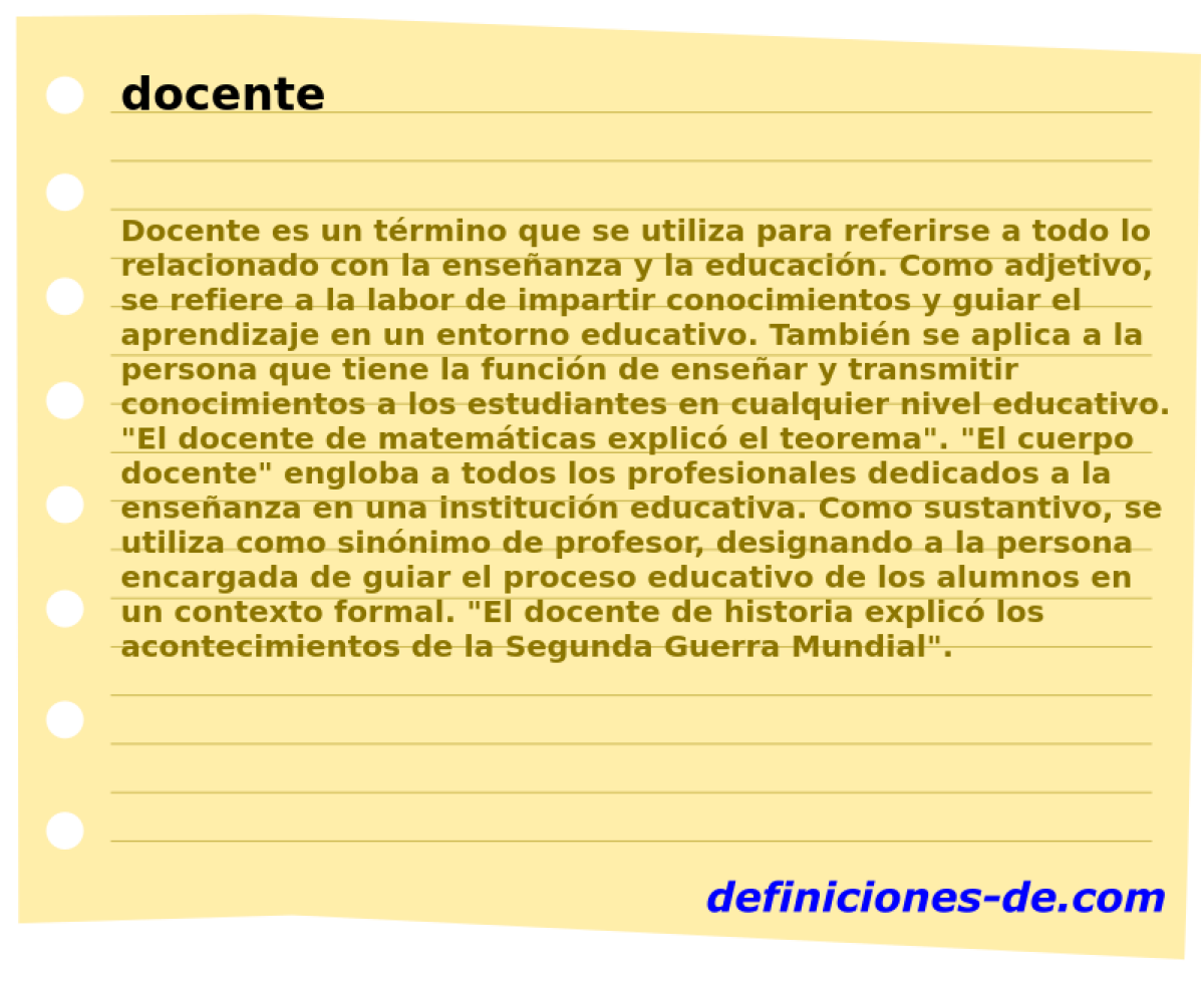 docente 