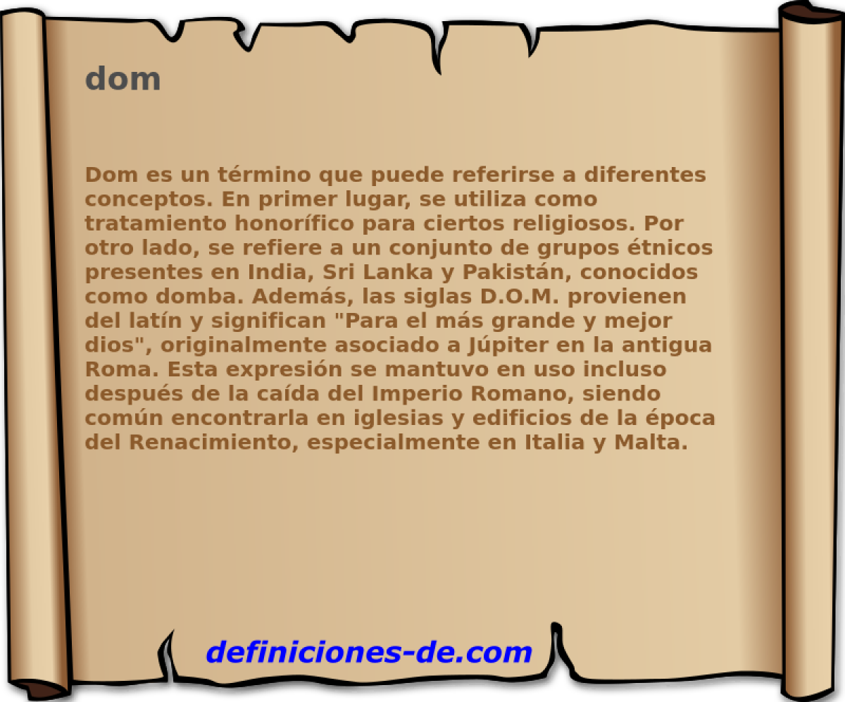 dom 