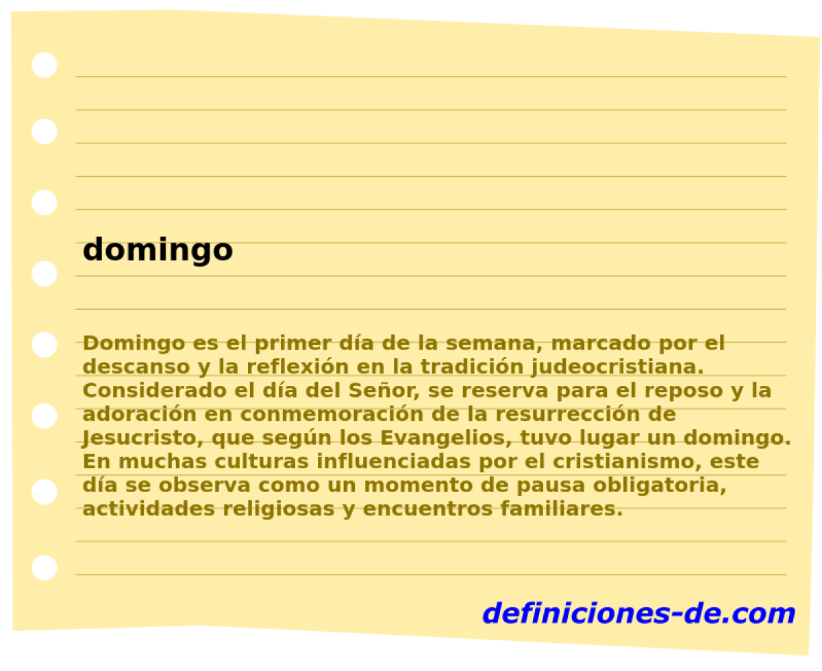 domingo 