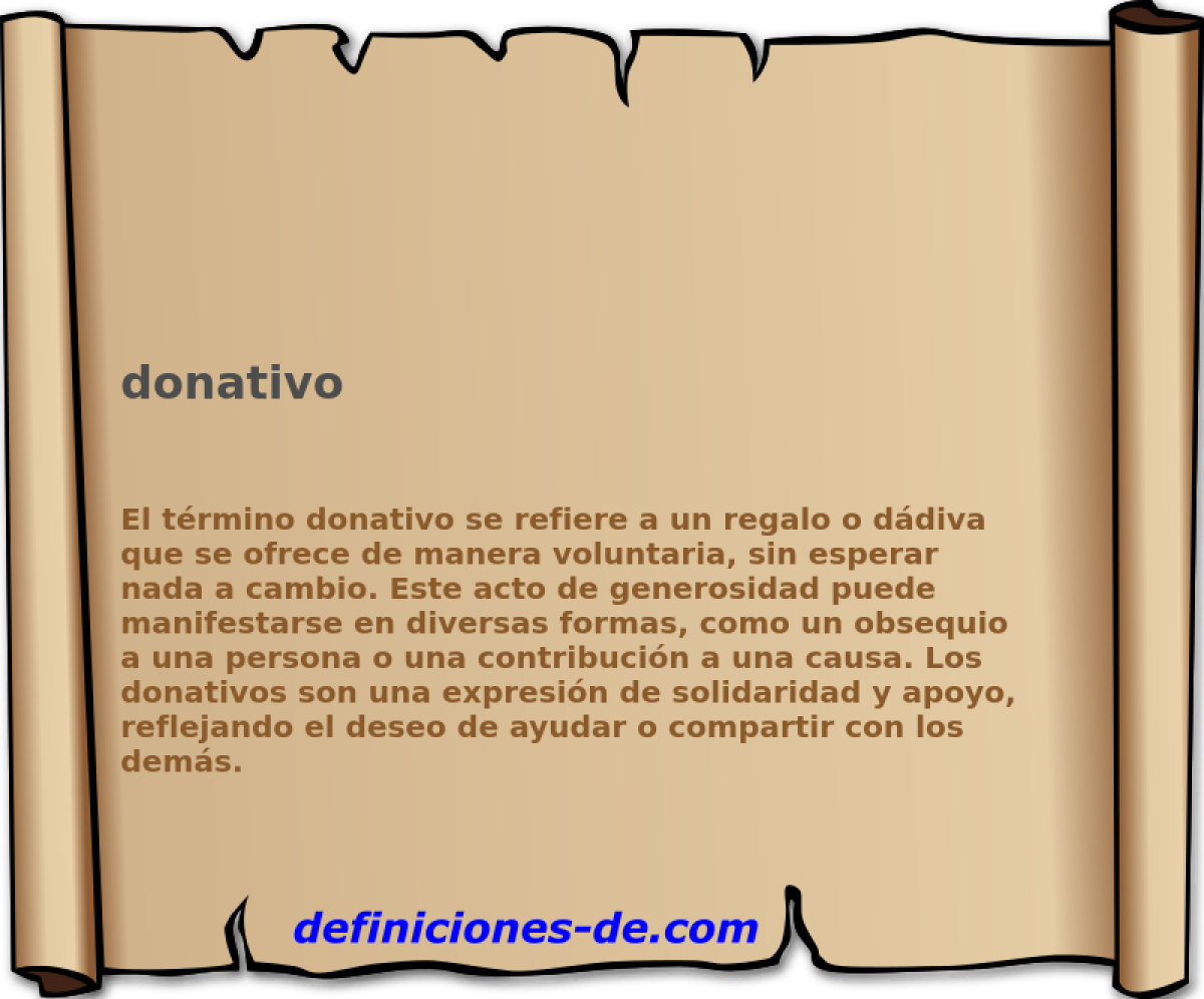 donativo 