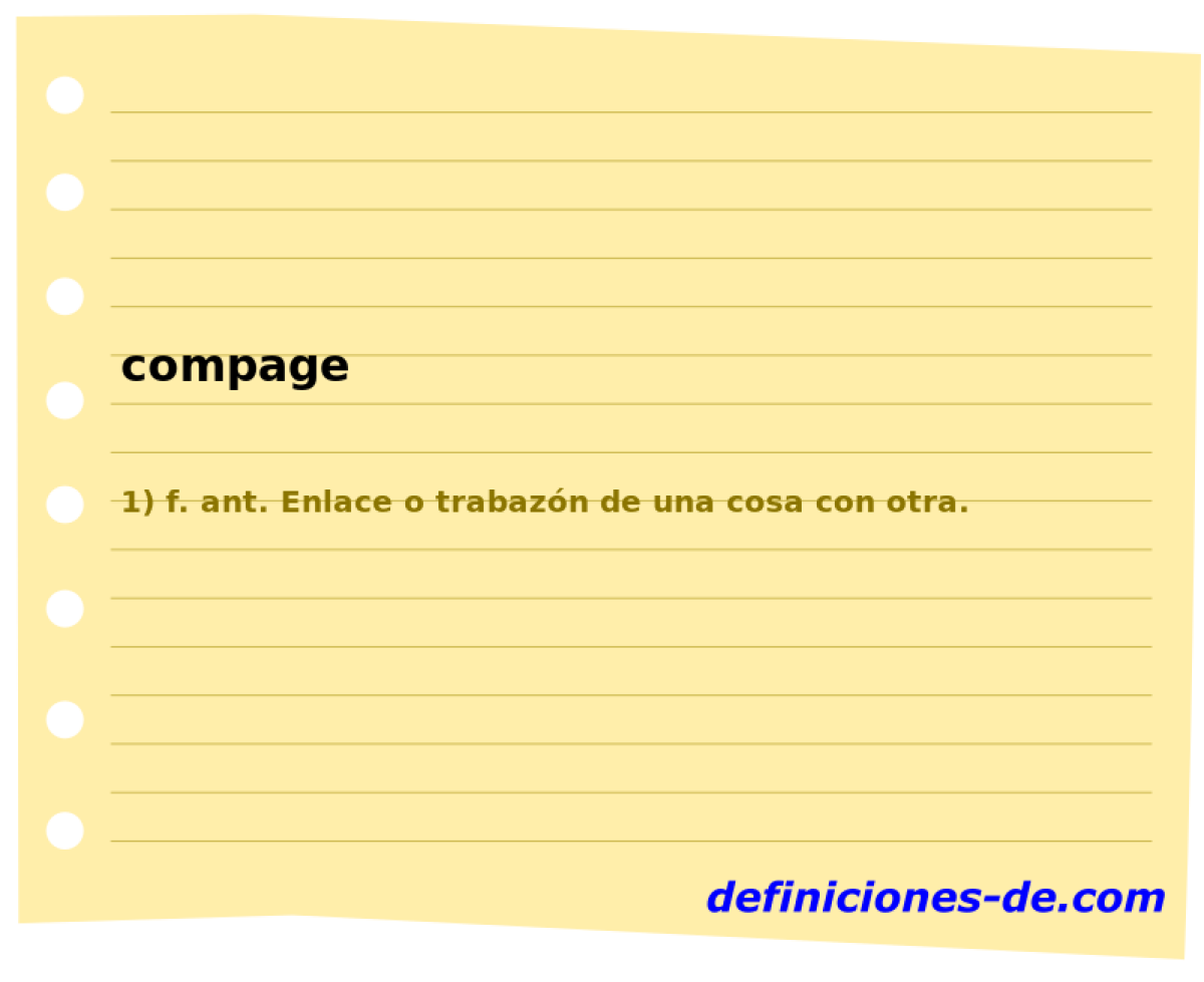 compage 