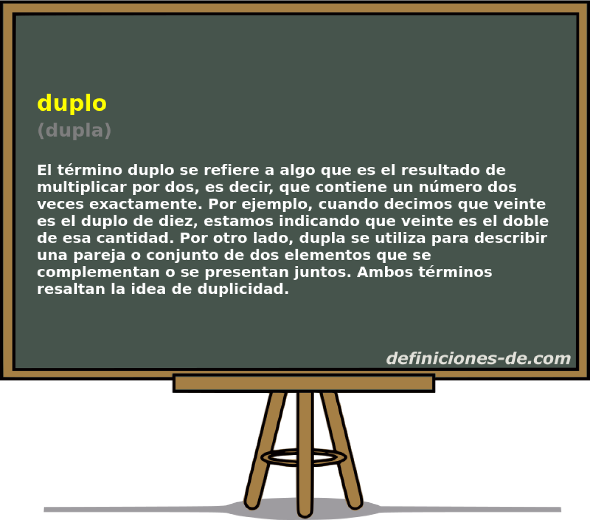 duplo (dupla)