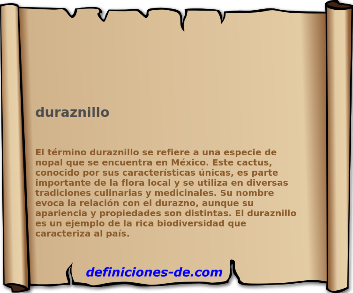 duraznillo 