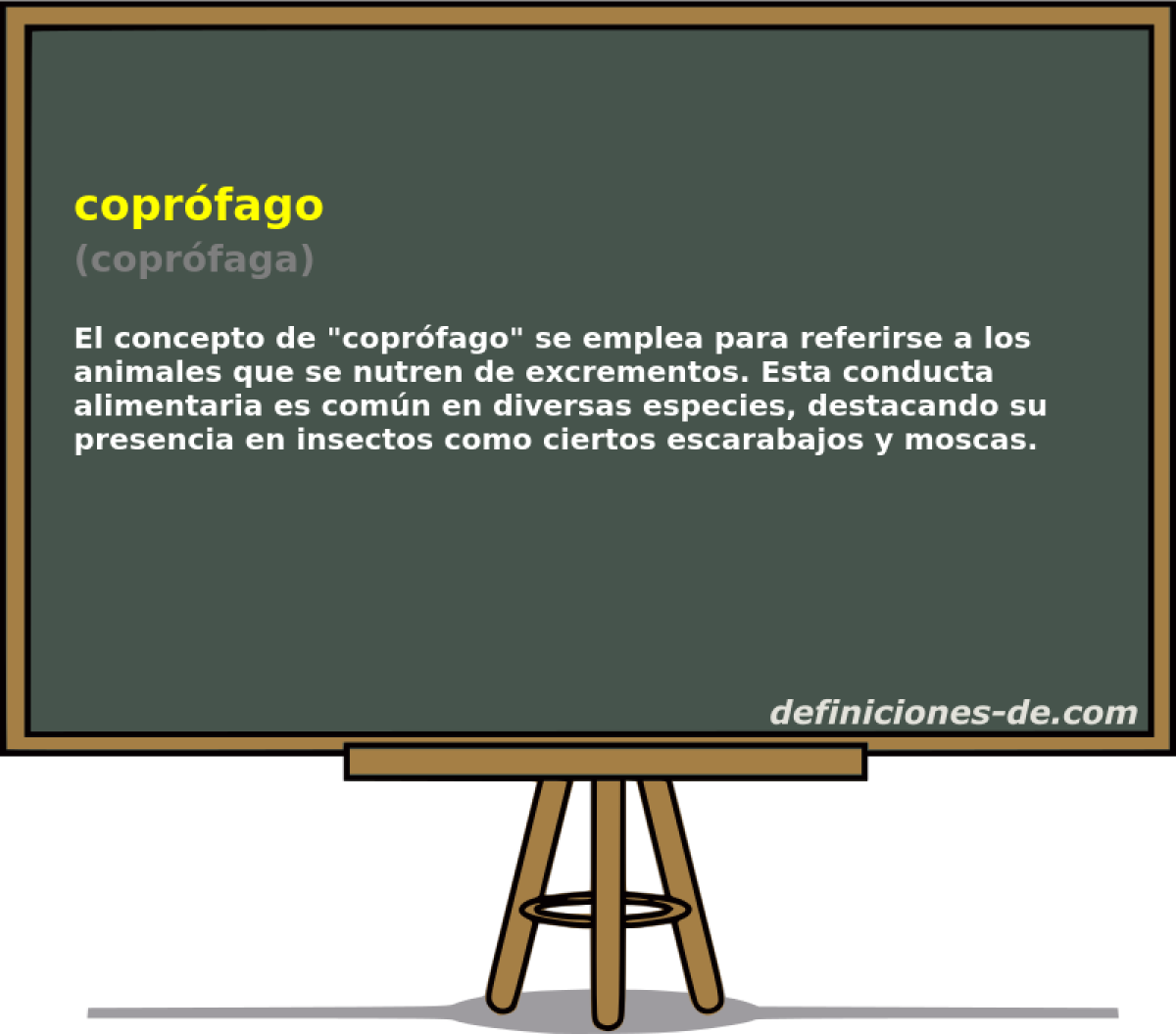 coprfago (coprfaga)