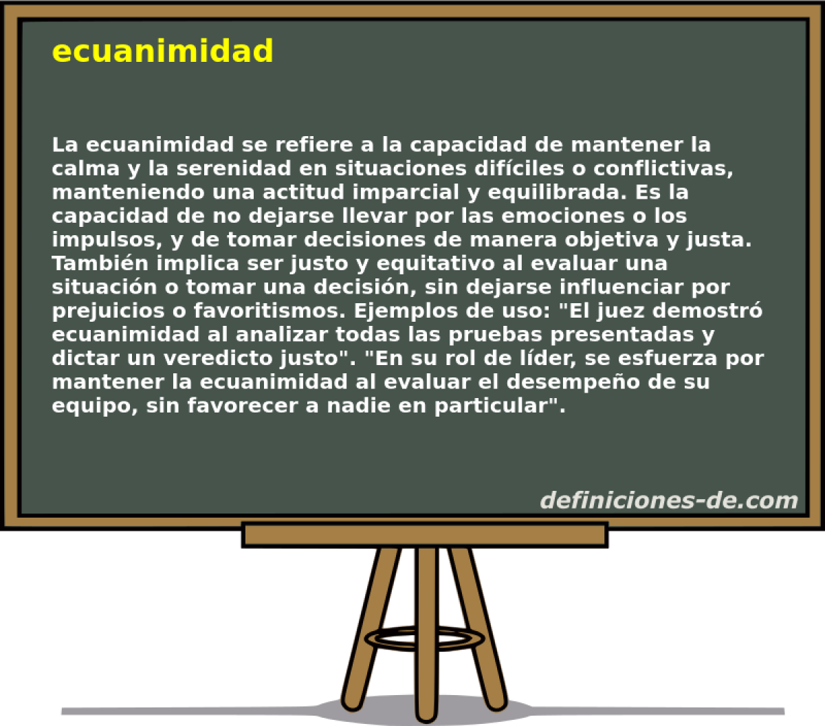 ecuanimidad 