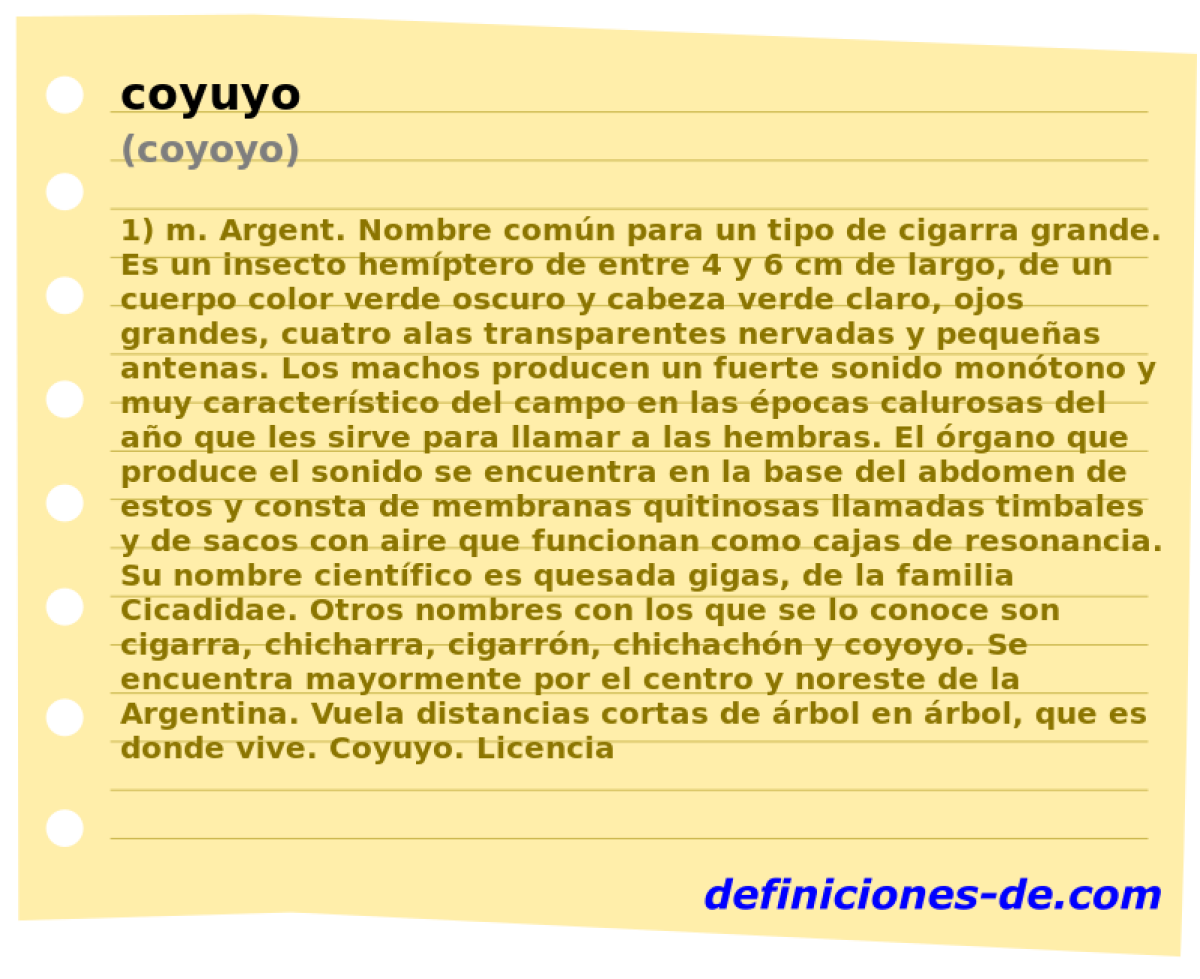 coyuyo (coyoyo)