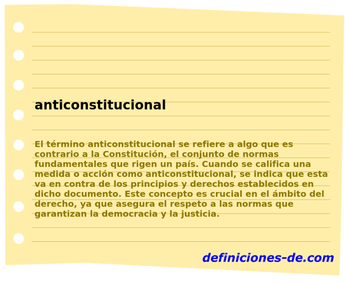 anticonstitucional 