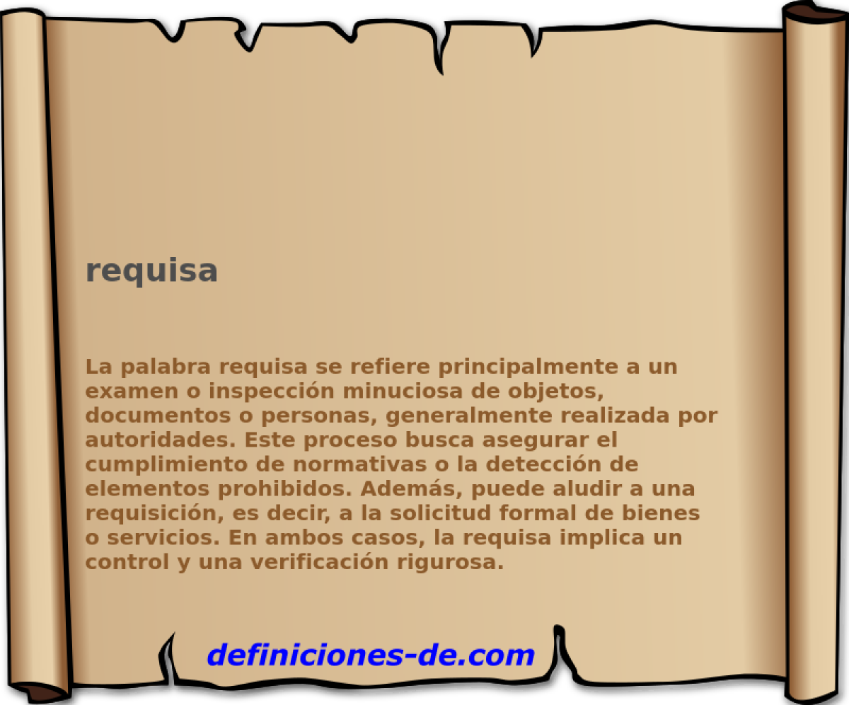 requisa 