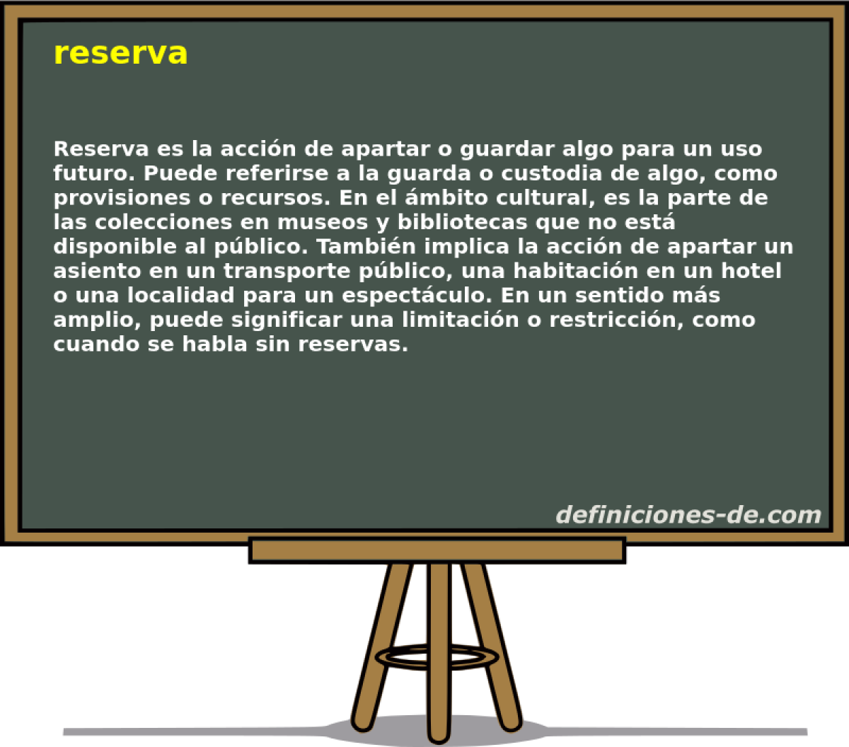 reserva 