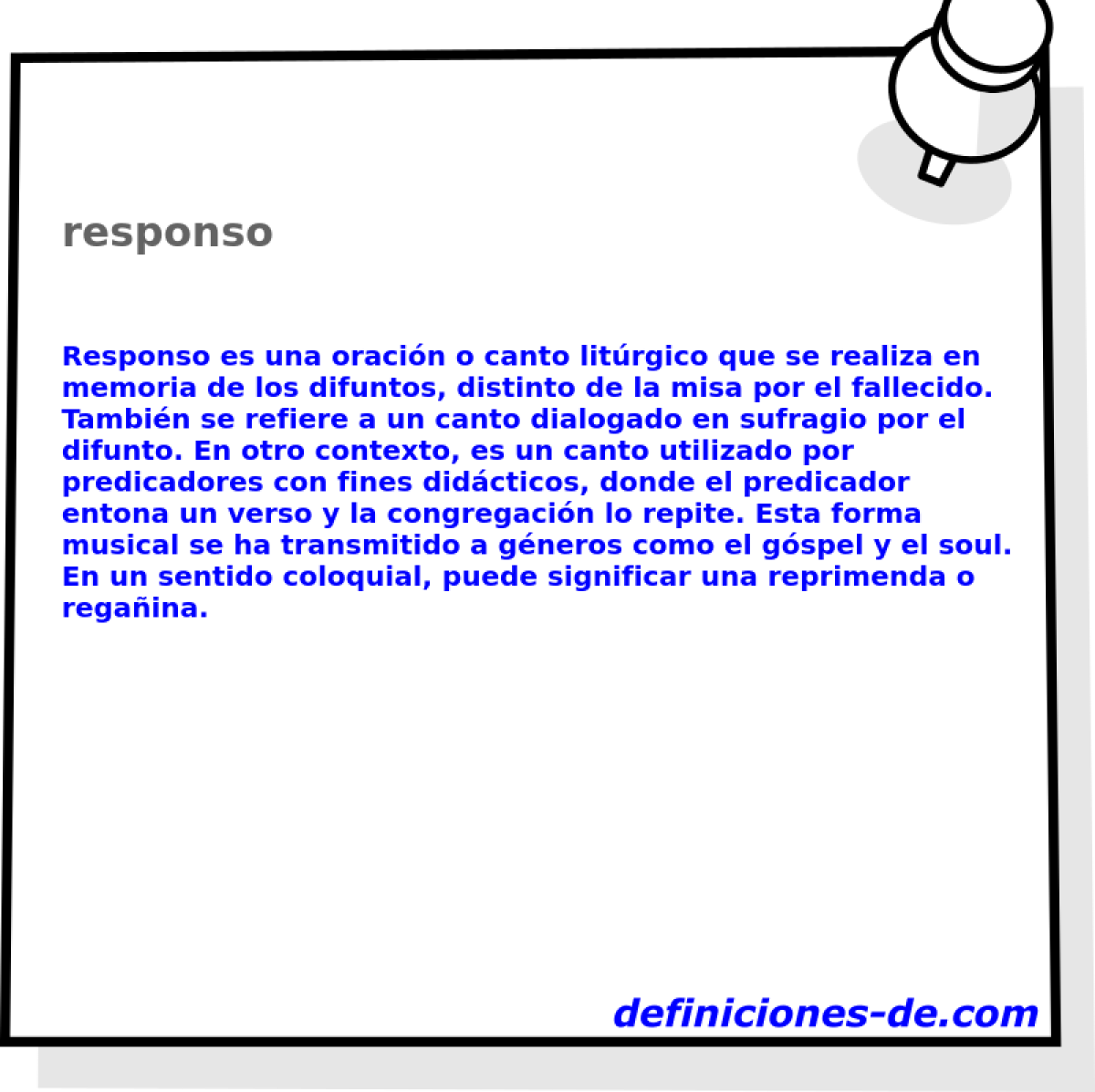 responso 