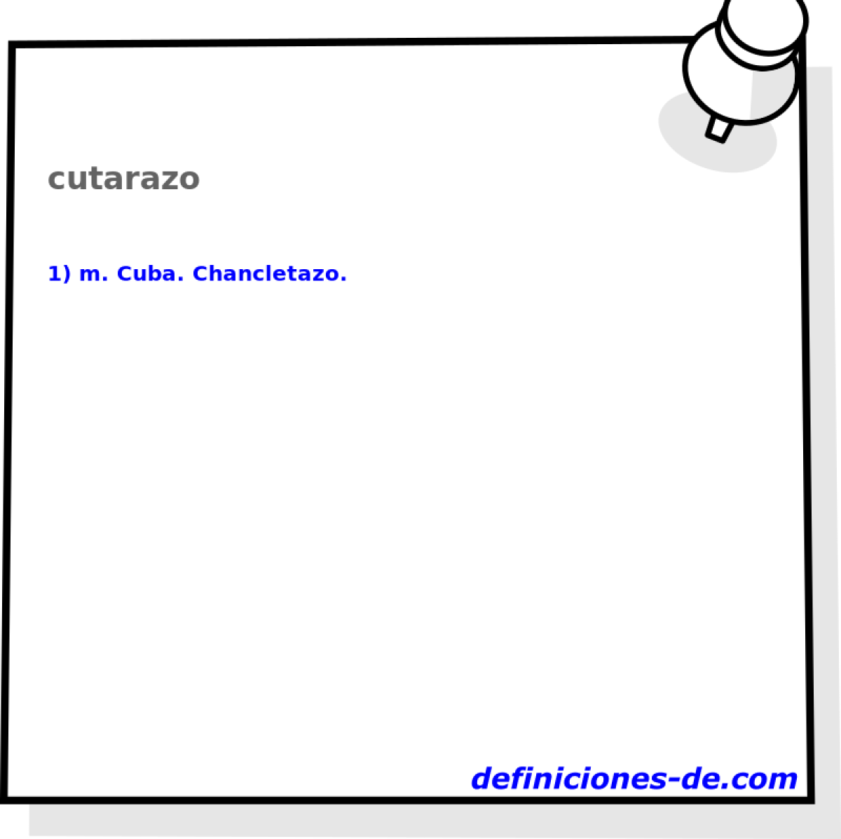 cutarazo 