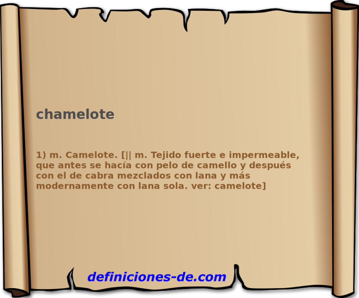 chamelote 