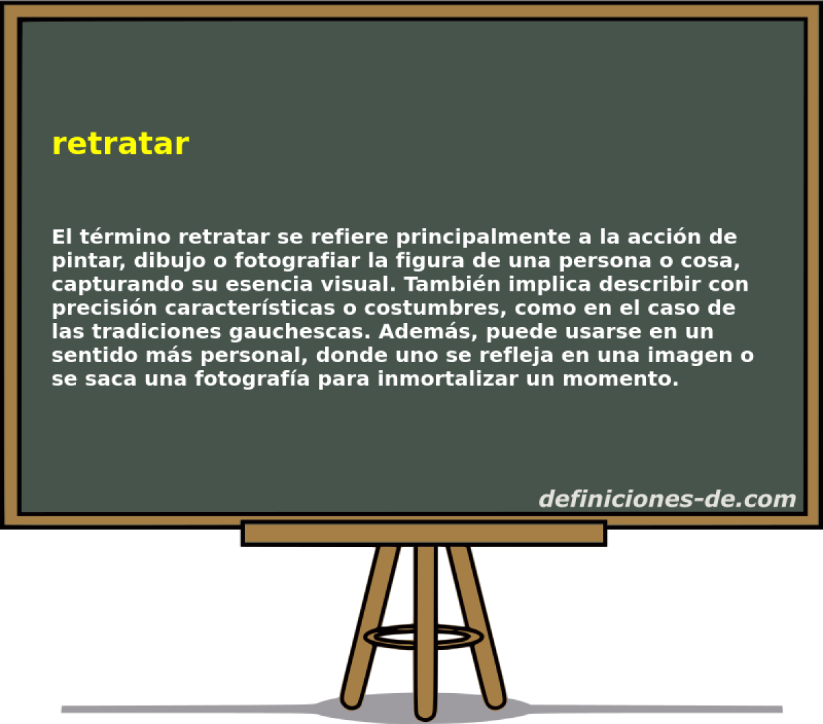 retratar 