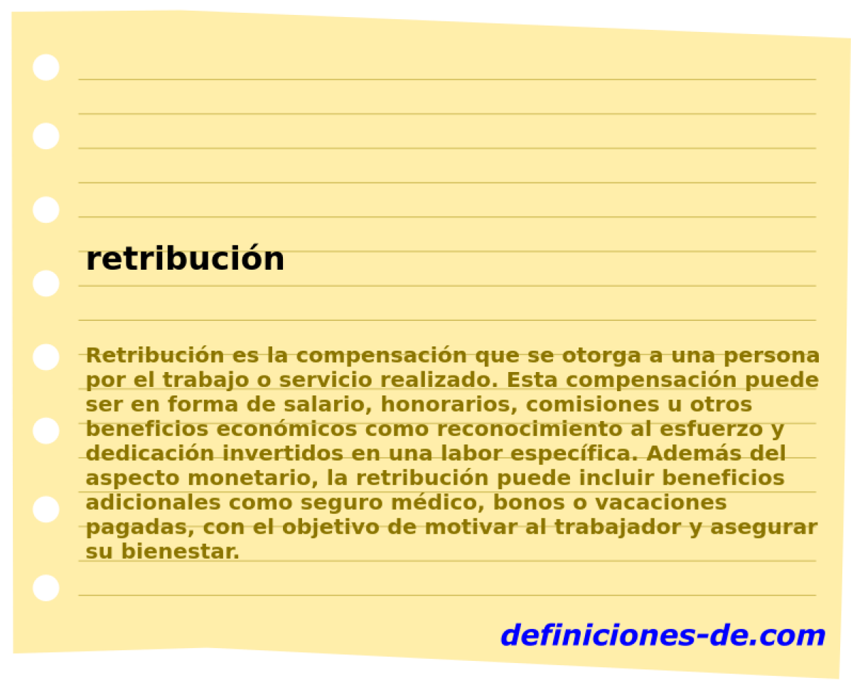 retribucin 