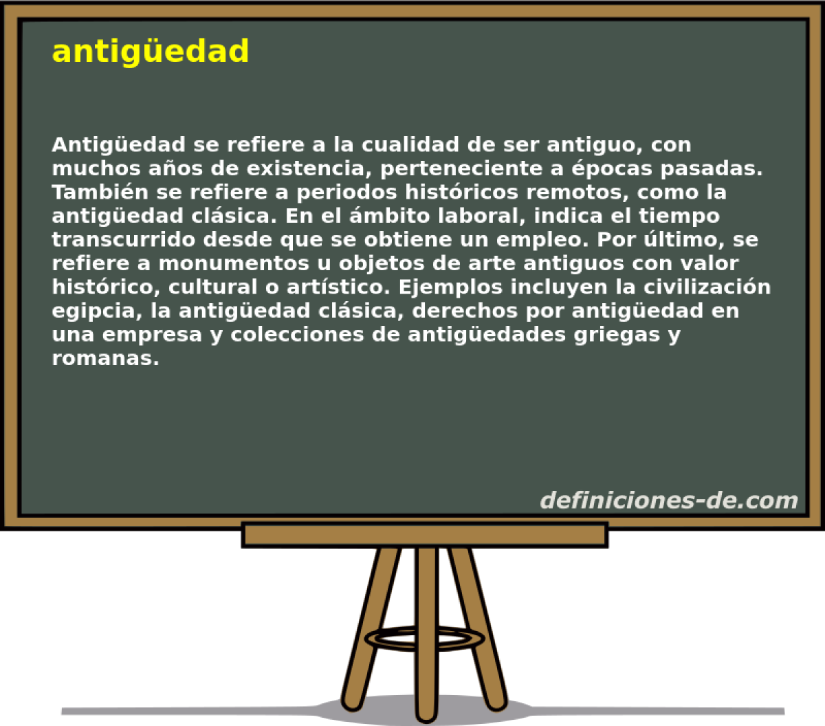 antigedad 