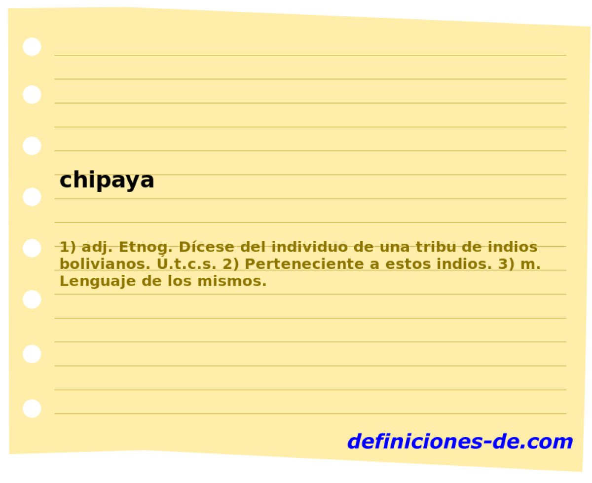 chipaya 