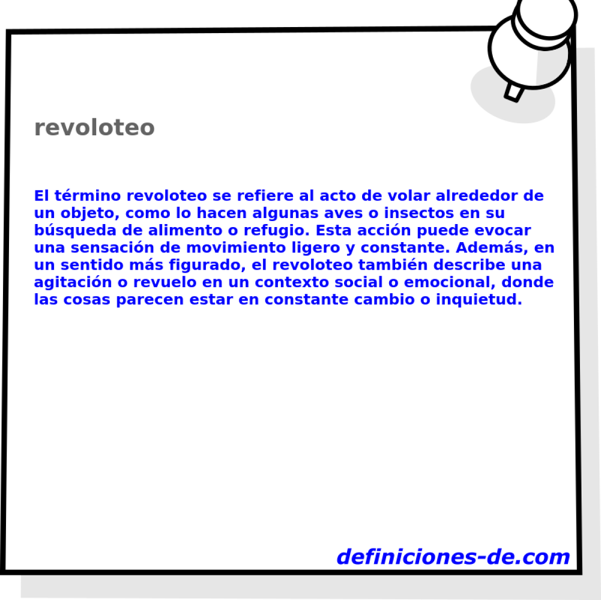 revoloteo 