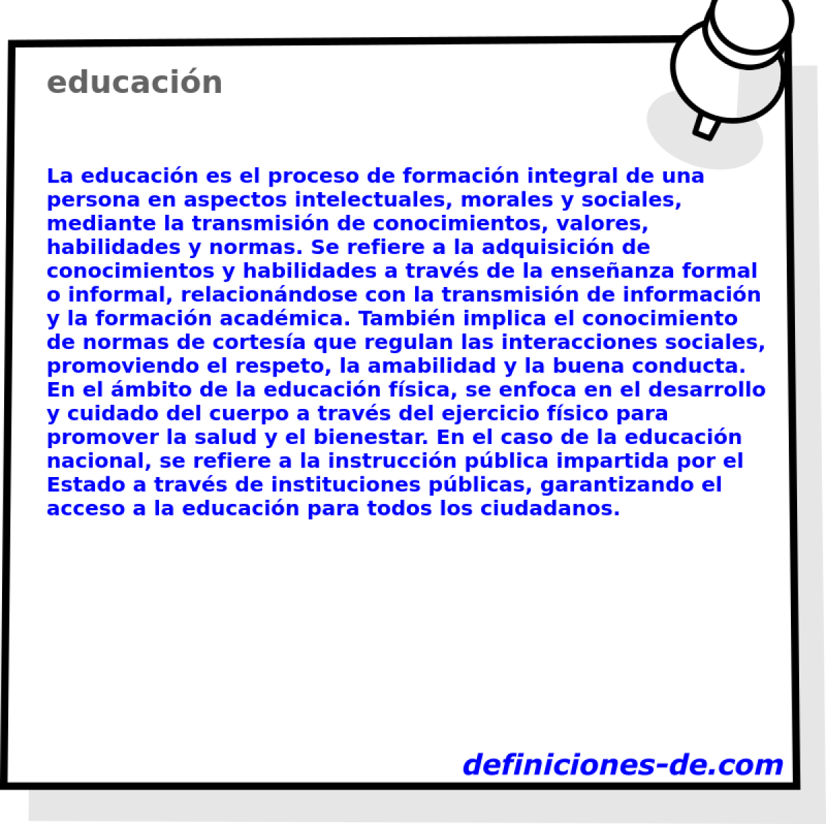 educacin 