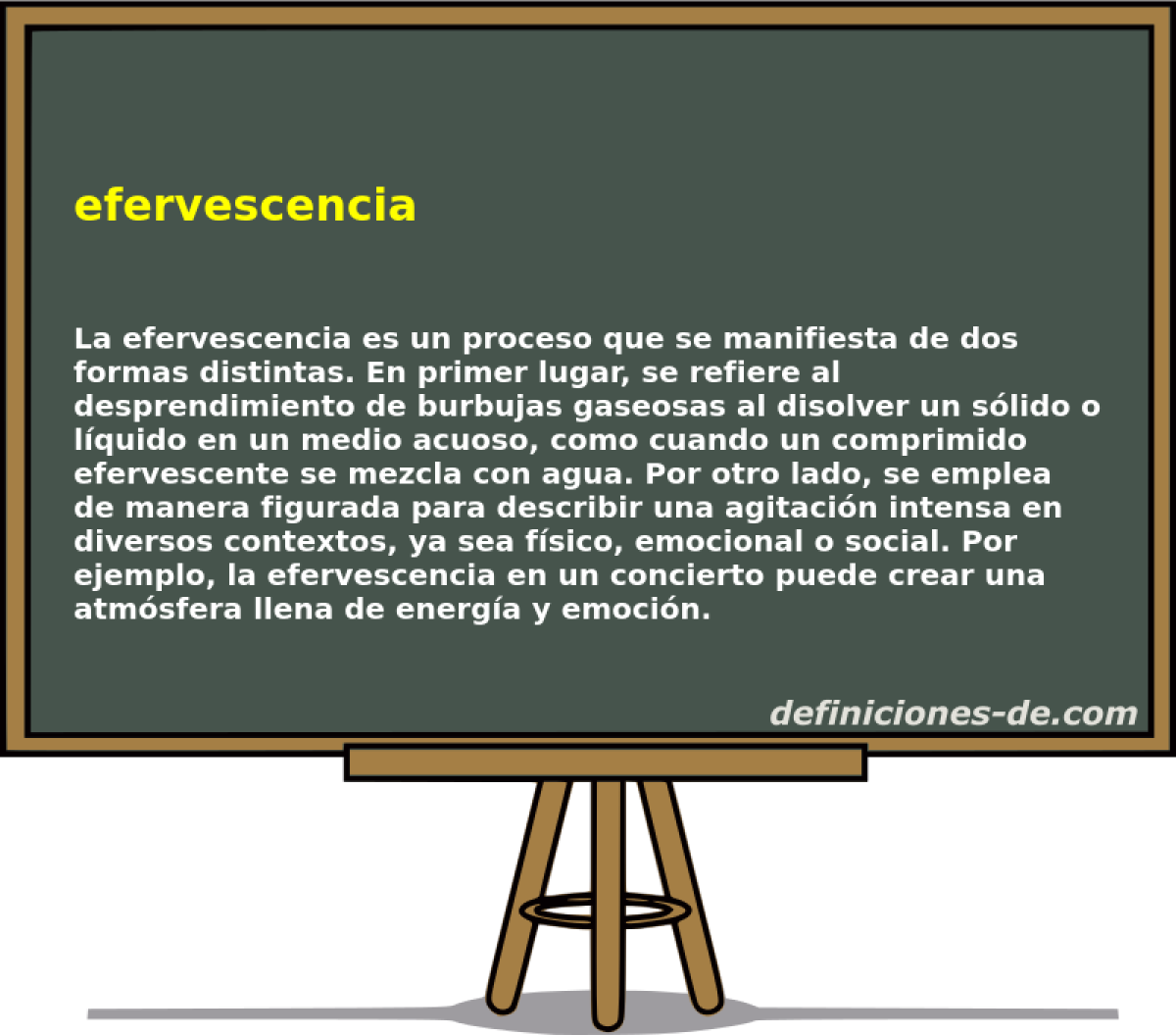 efervescencia 