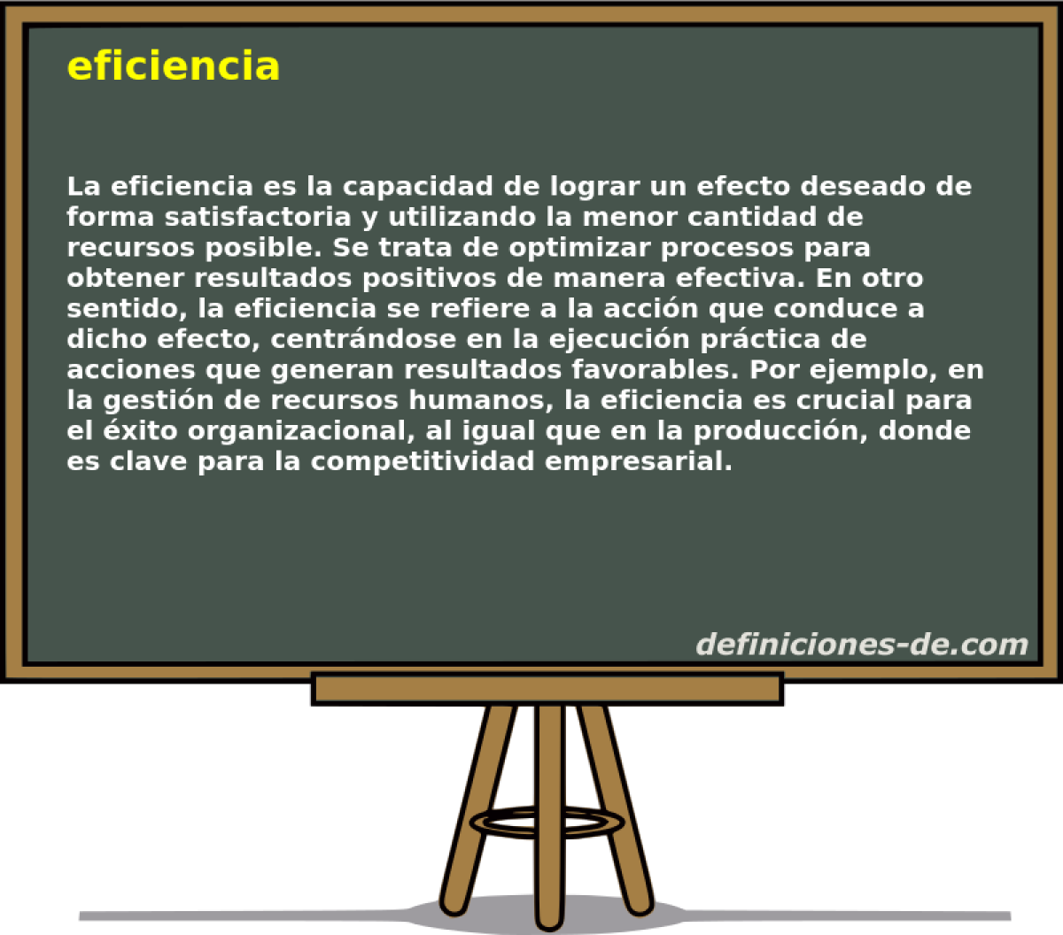 eficiencia 