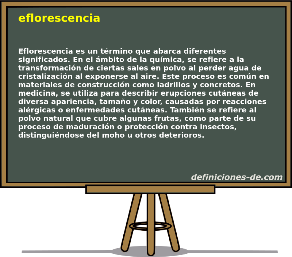 eflorescencia 