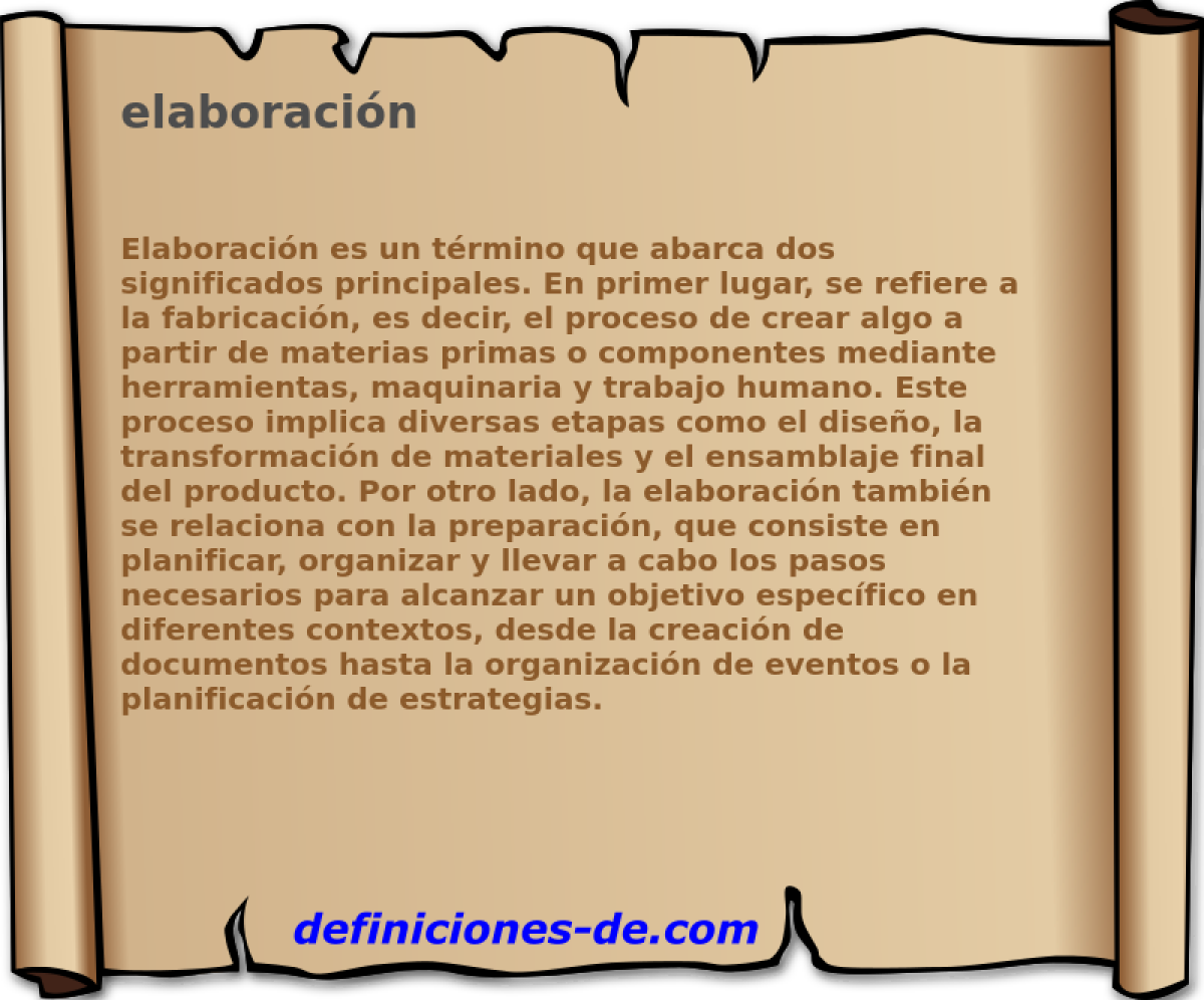 elaboracin 