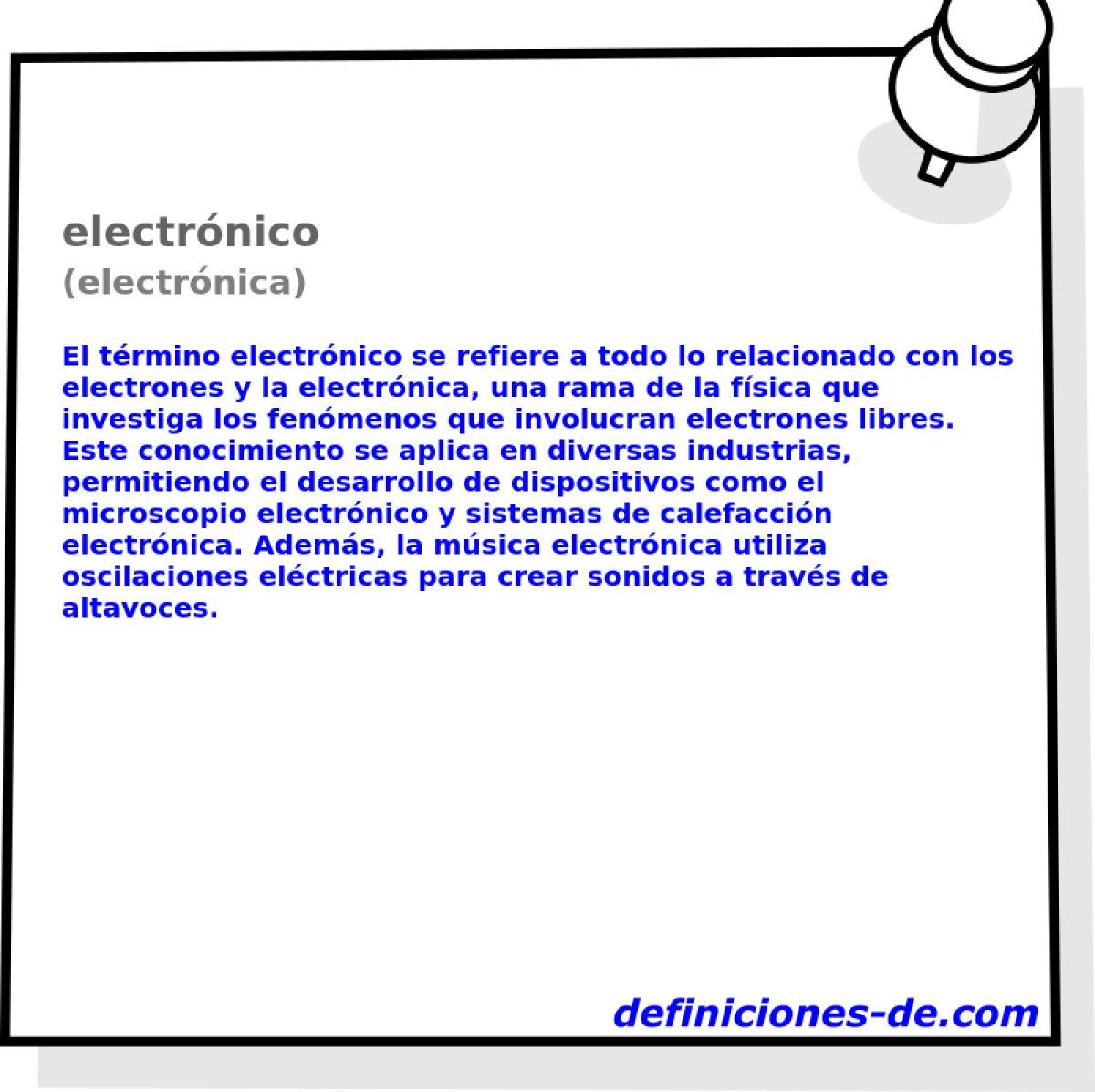 electrnico (electrnica)