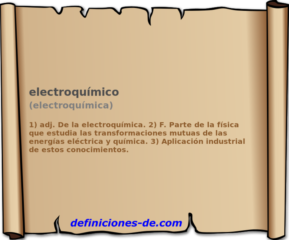 electroqumico (electroqumica)