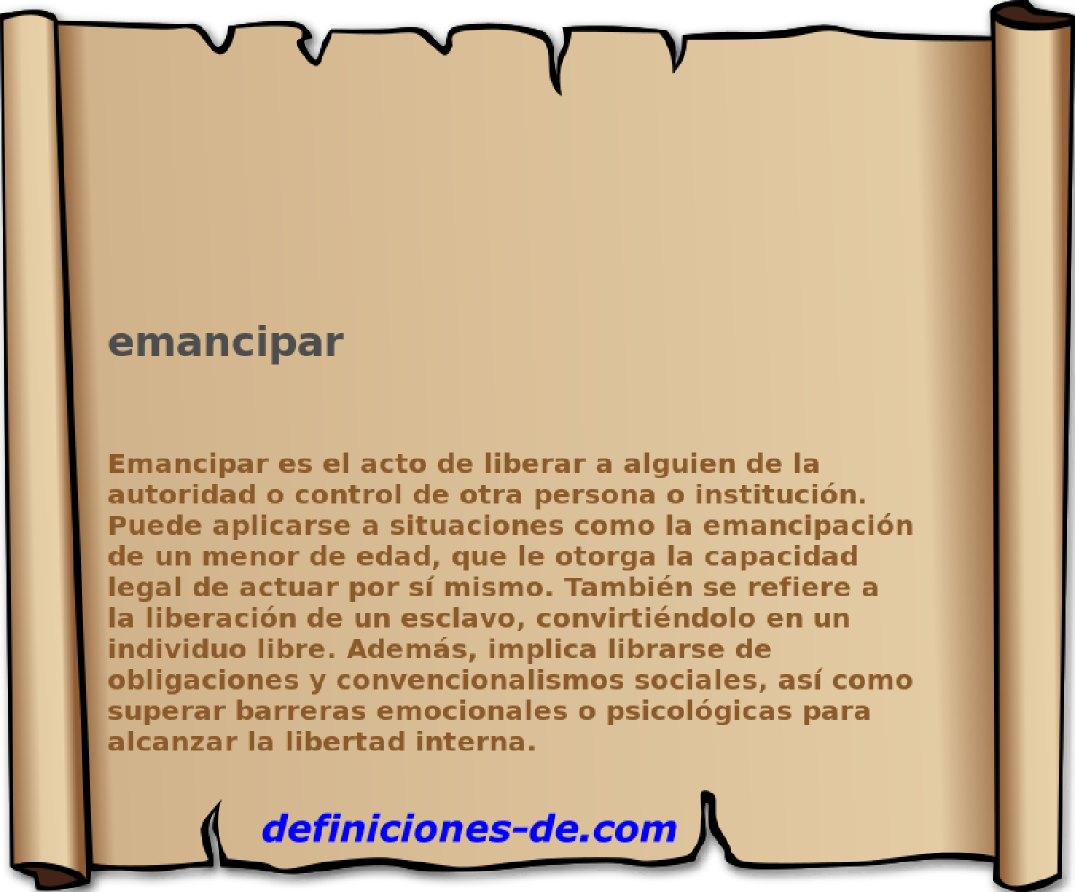 emancipar 