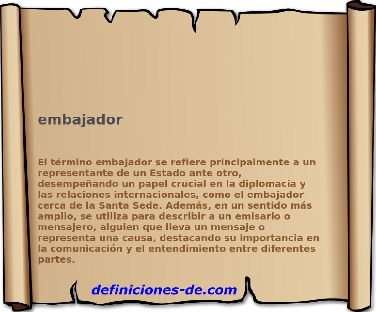 embajador 