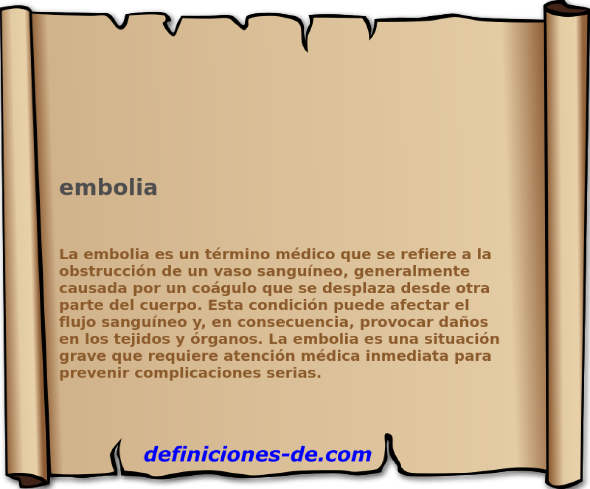 embolia 