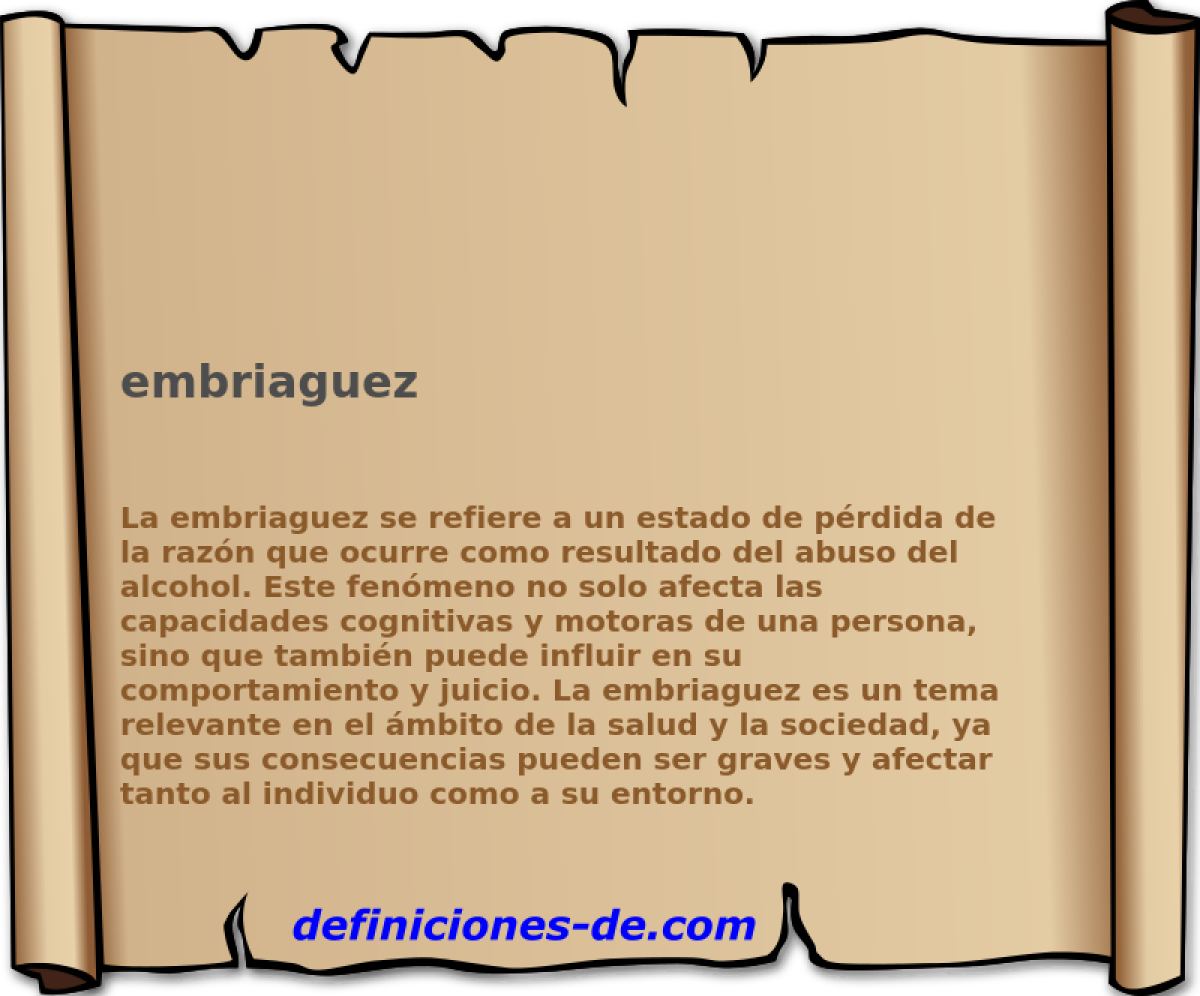 embriaguez 