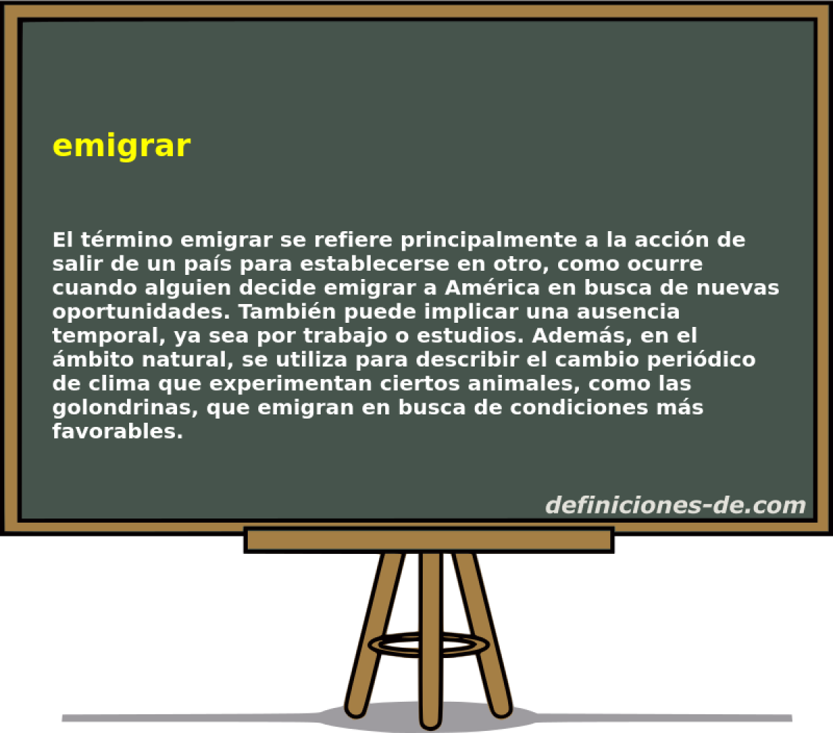 emigrar 