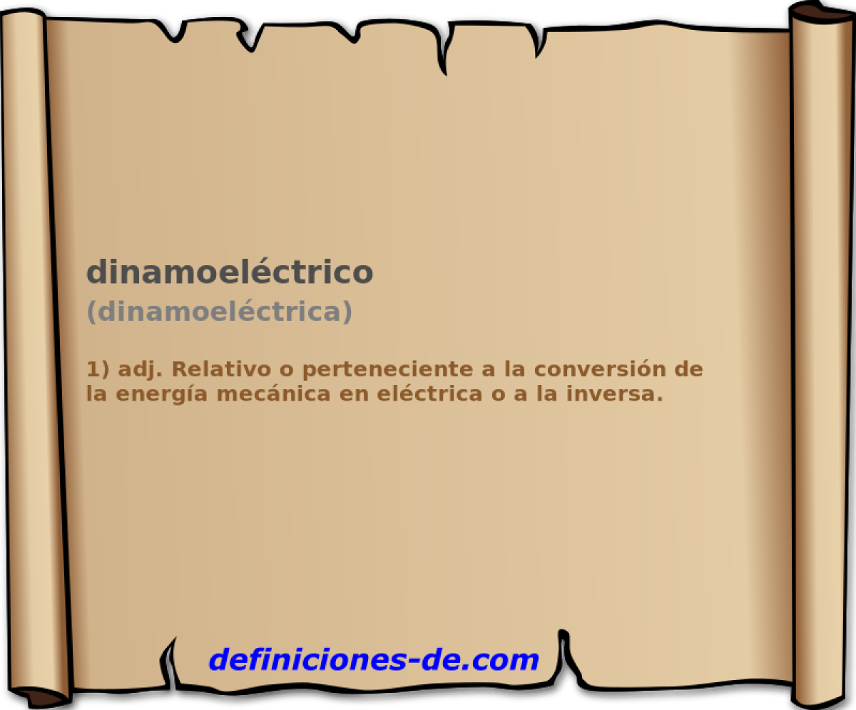 dinamoelctrico (dinamoelctrica)