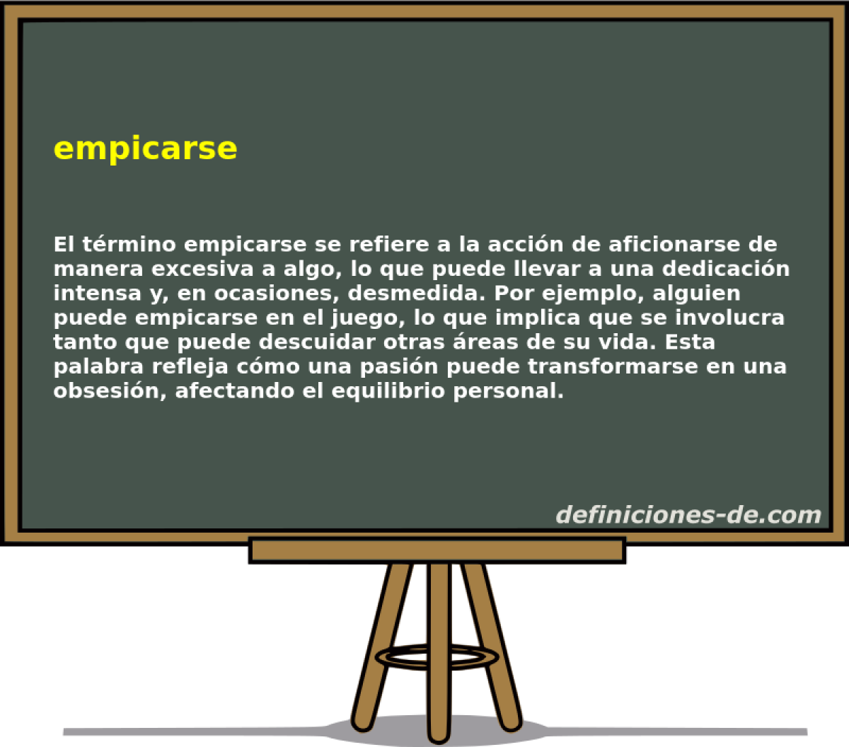 empicarse 