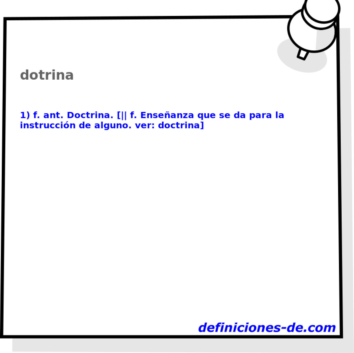 dotrina 