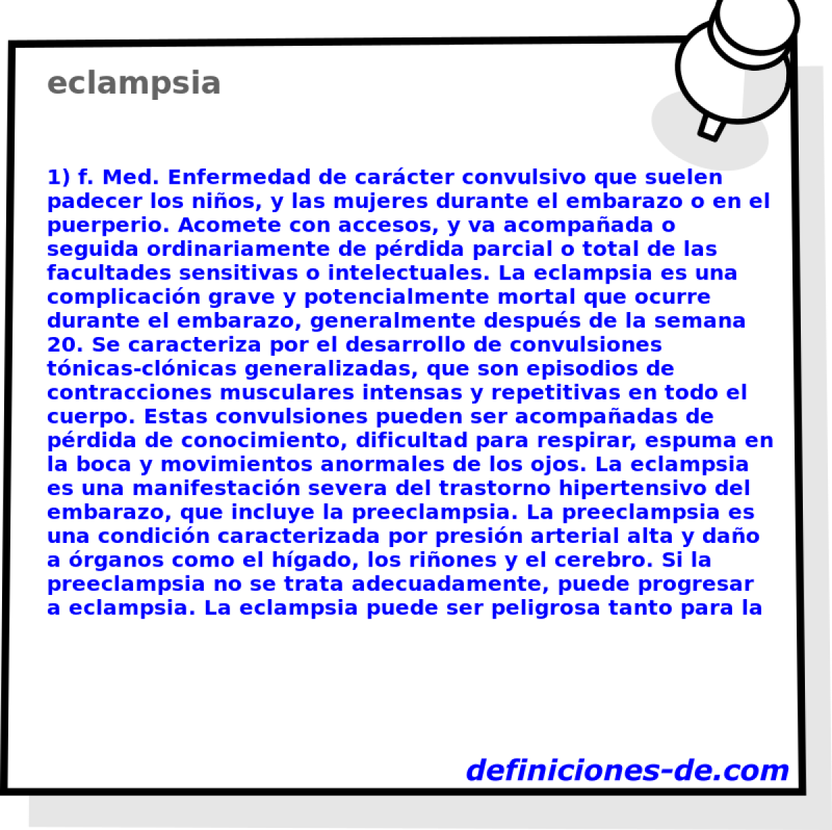 eclampsia 