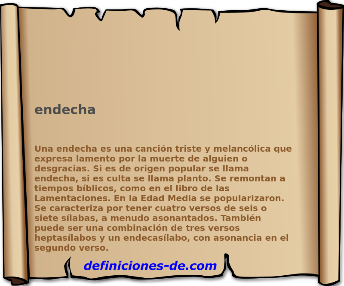 endecha 